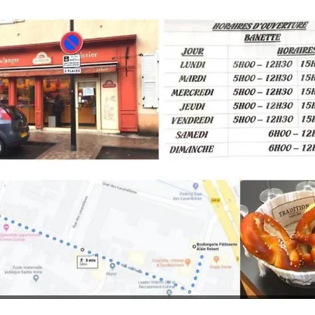 Thann - 1 - 5 Pers - Parking 科尔马